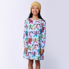 Flutter Dress - Light Blue