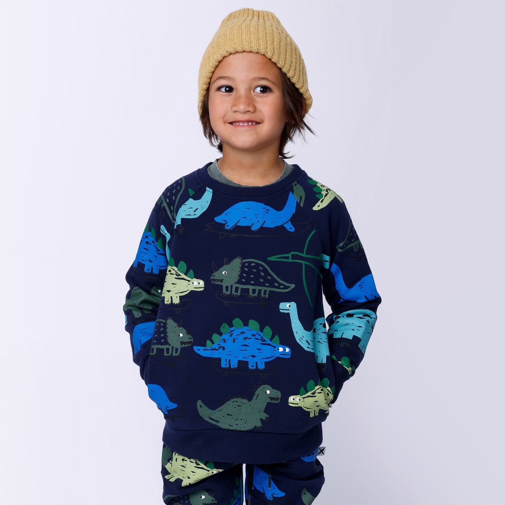 Dino Rollers Furry Crew - Dark Blue