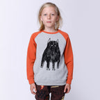 Roller Monster Furry Crew - Grey Marle/Orange