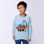 Speedy Chameleon Furry Crew - Muted Green
