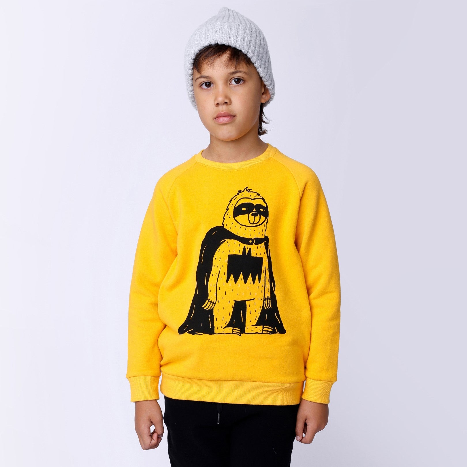 Super Sloth Furry Crew - Mustard