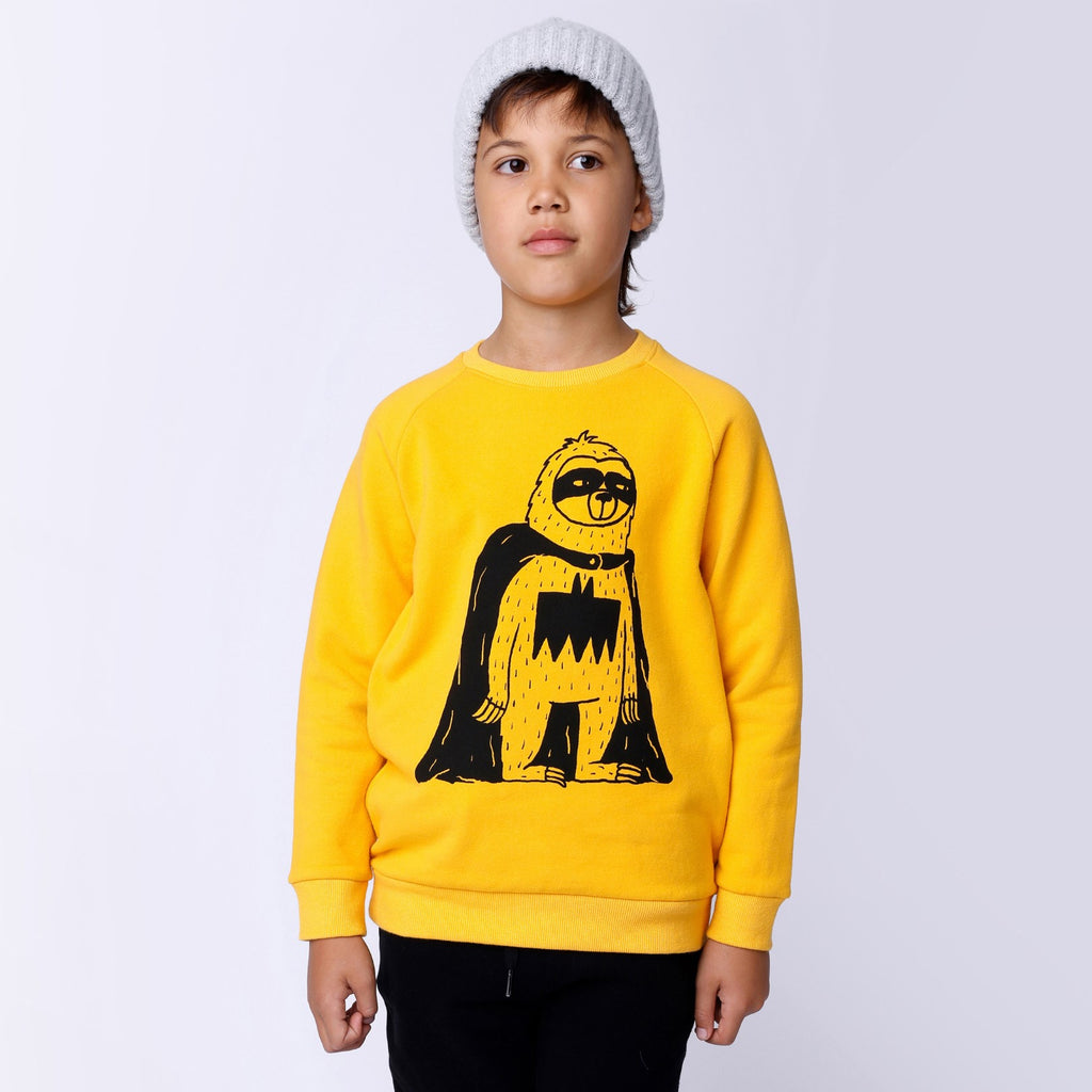 Super Sloth Furry Crew - Mustard