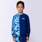Duo Tie Dye Crew - Navy