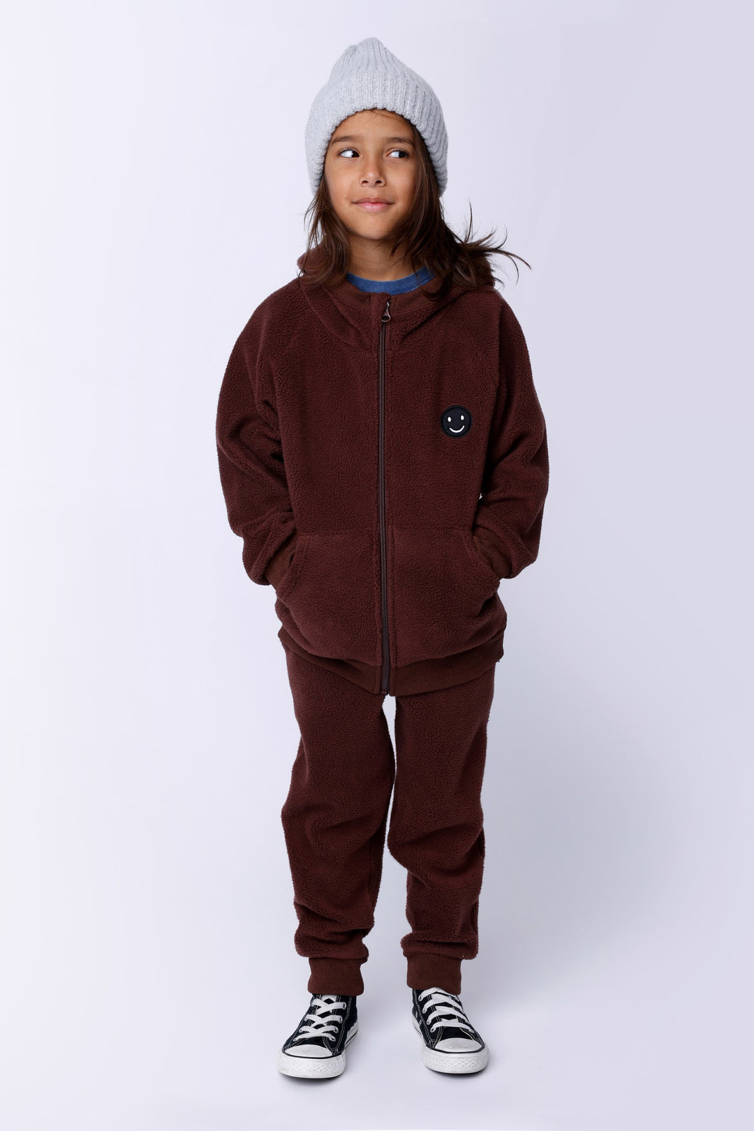 Minti Teddy Trackies - Chocolate