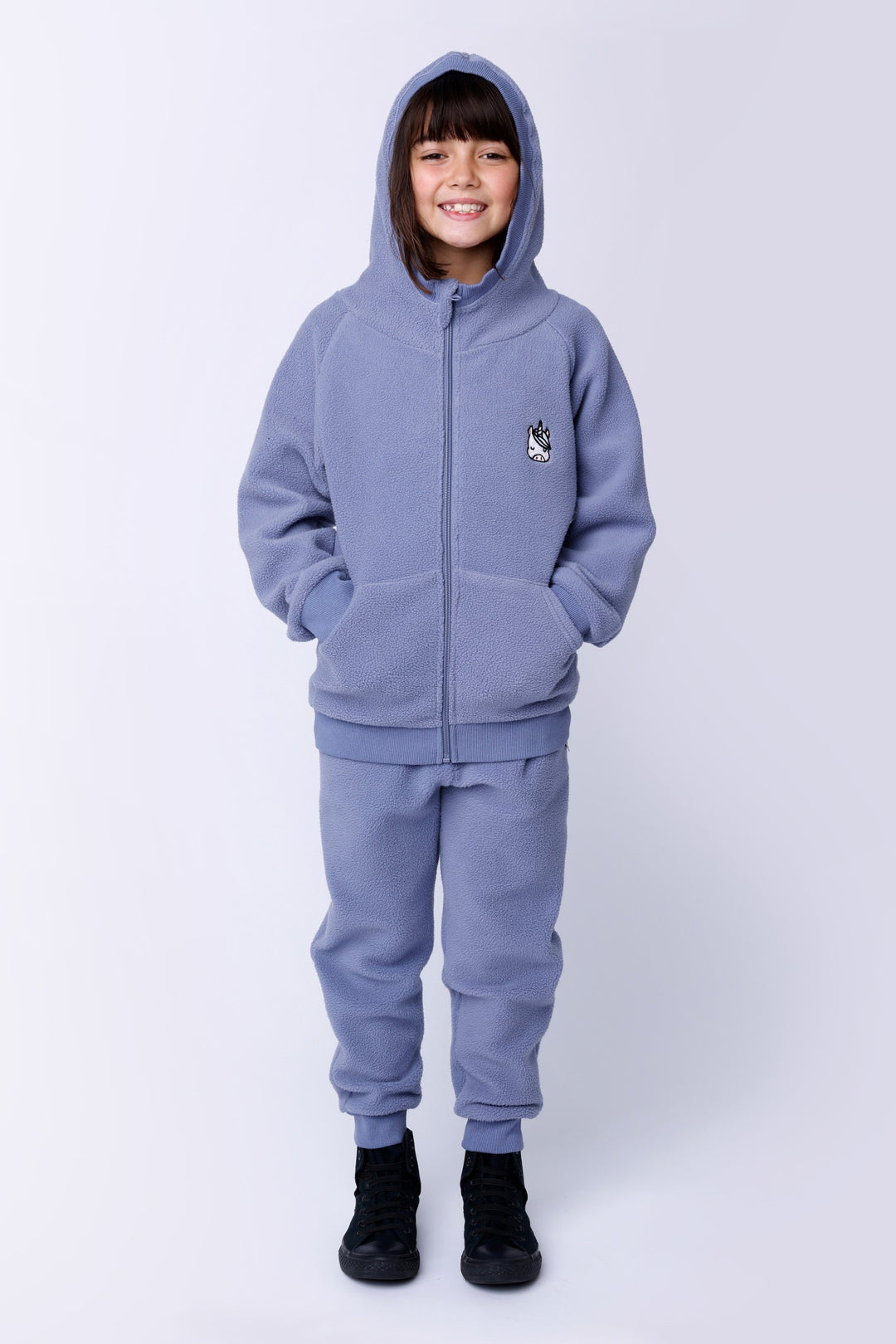 Minti Teddy Trackies - Cornflower