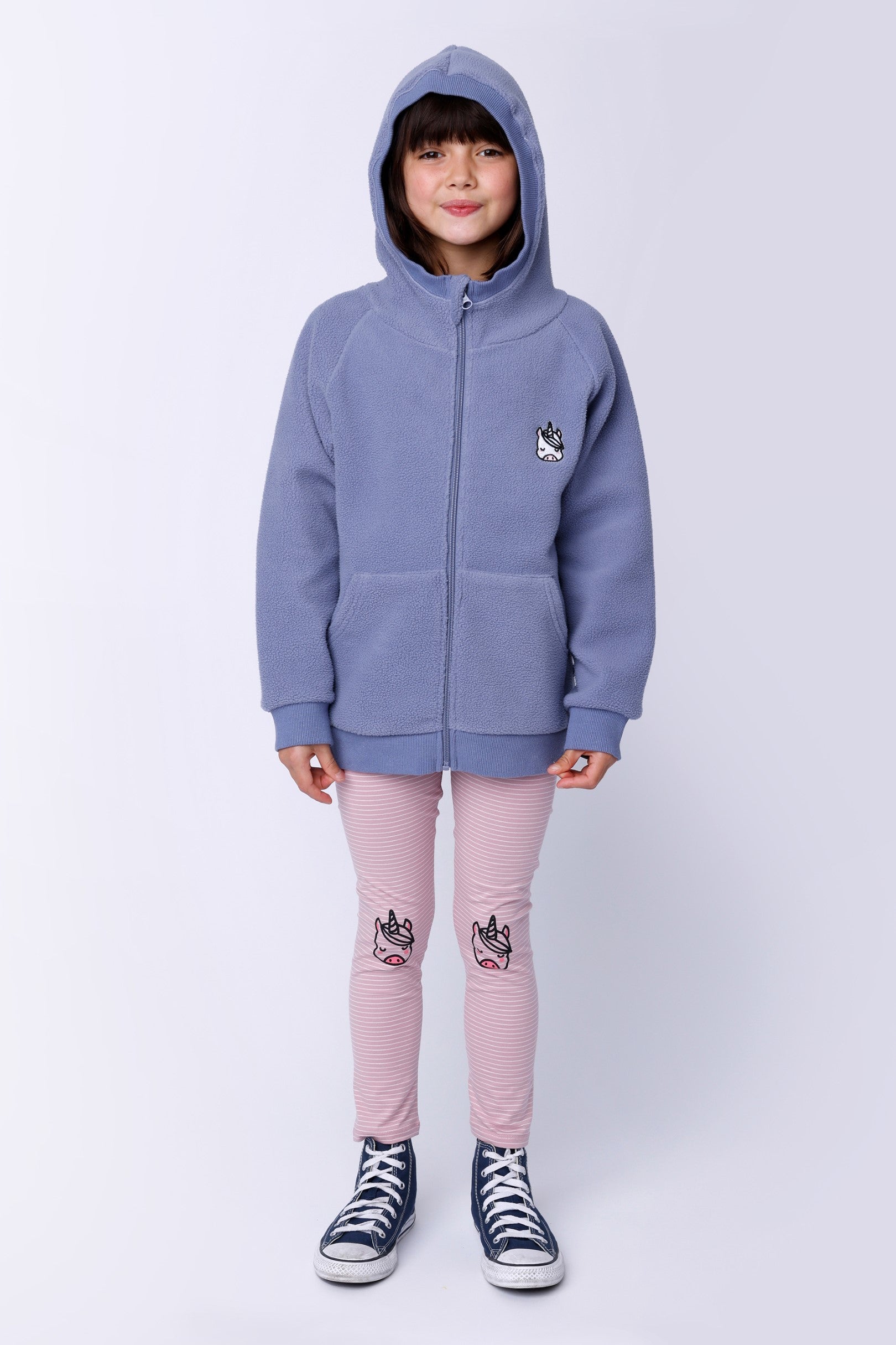 Unicorn Tights - Ballet Stripe
