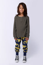 Relaxing Cheetahs Trackies - Dark Blue