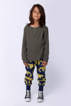 Relaxing Cheetahs Trackies - Dark Blue