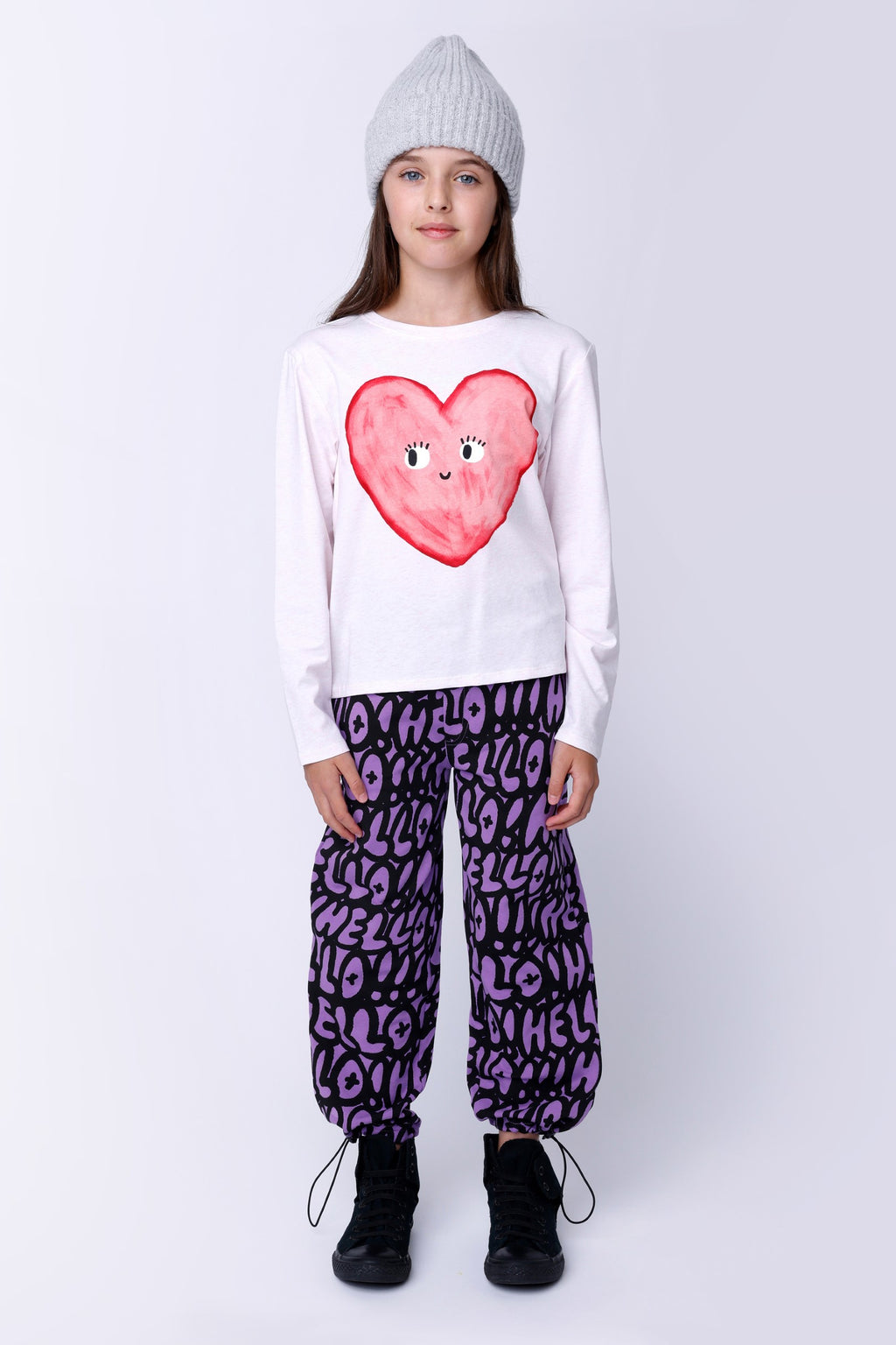 Hello Hello Trackies - Purple