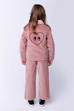 Cosy Cord Pants - Muted Pink