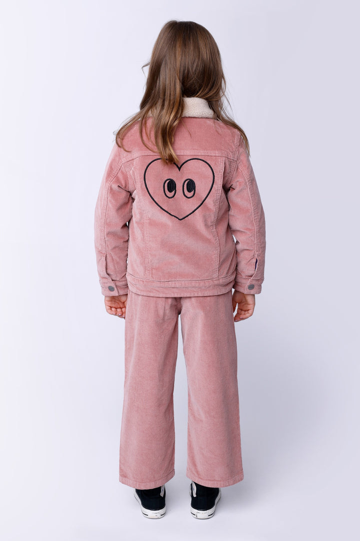 Minti Cosy Cord Pants - Muted Pink