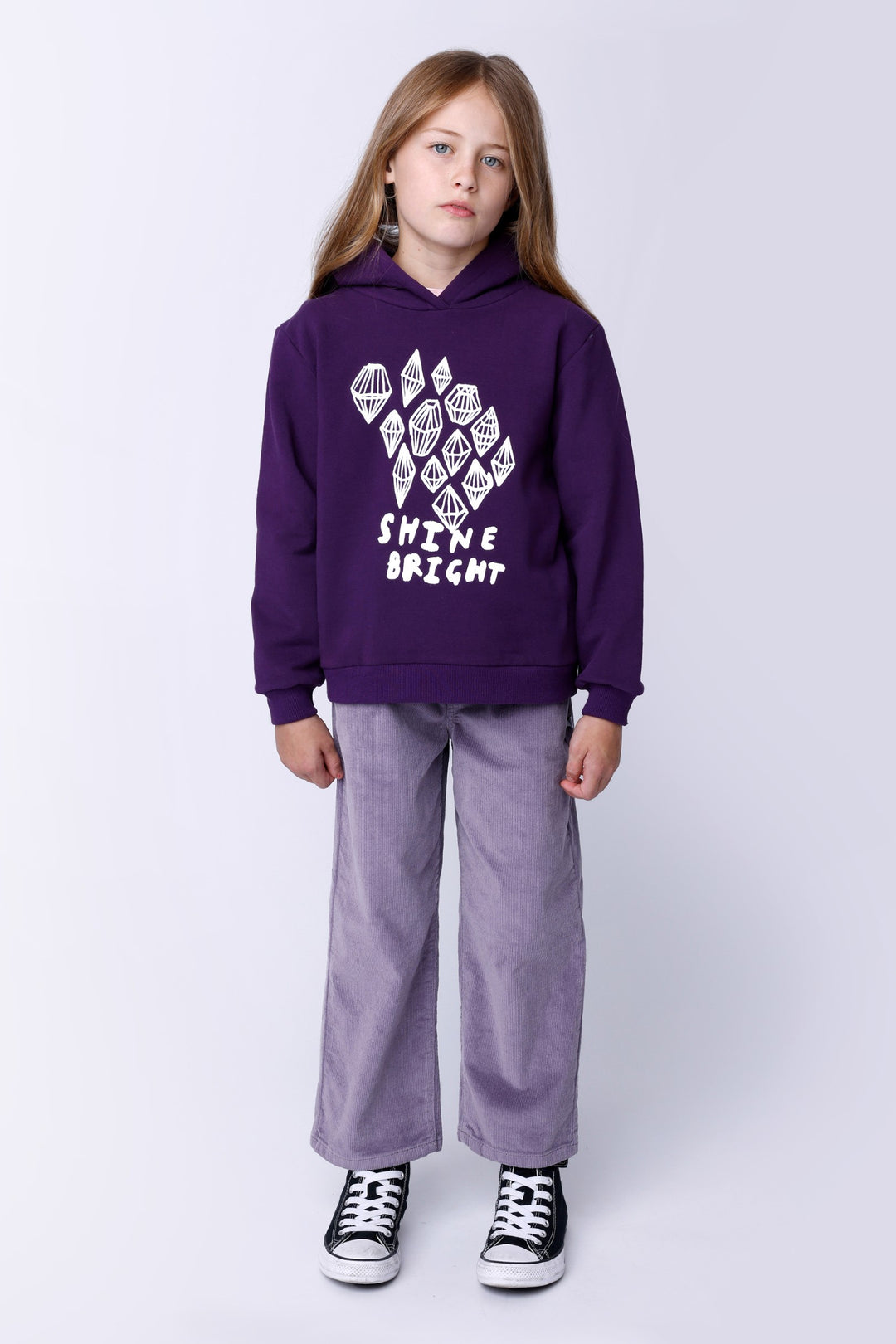 Minti Cosy Cord Pants - Lilac