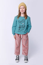Cosy Cord Pants - Muted Pink