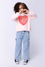 Denim Cargo Jeans - Blue Denim