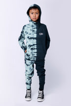 Duo Tie Dye Trackies - Forest