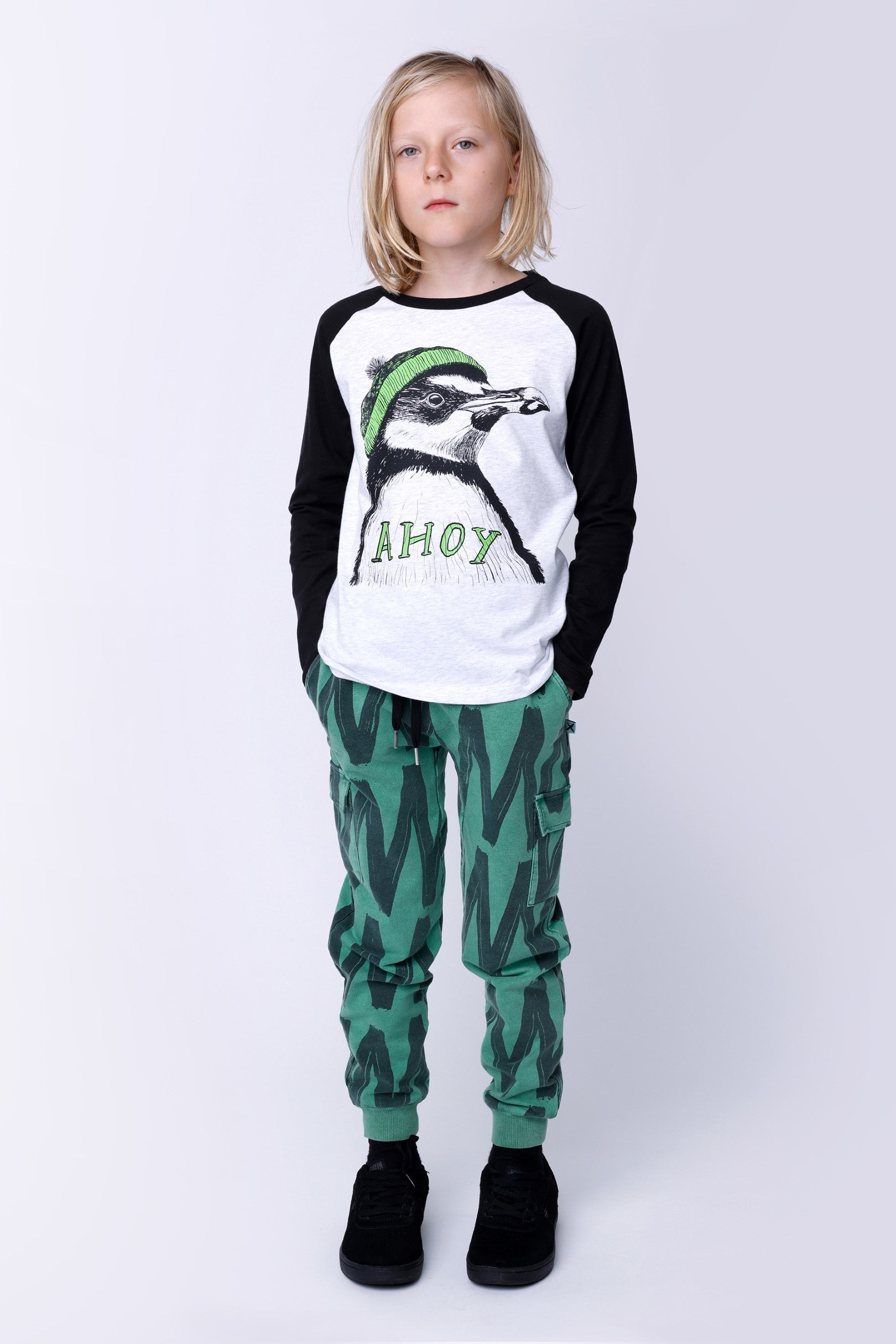 Zig Zag Cargo Trackies - Turf Wash