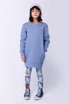 Flutter Tights - Light Blue