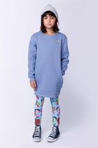 Flutter Tights - Light Blue