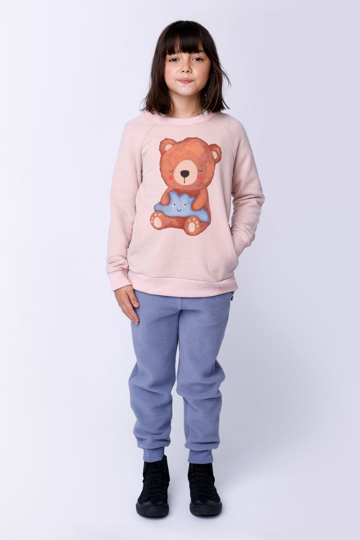 Minti Teddy Trackies - Cornflower