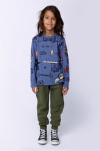 Furry Waffle Trackies - Khaki