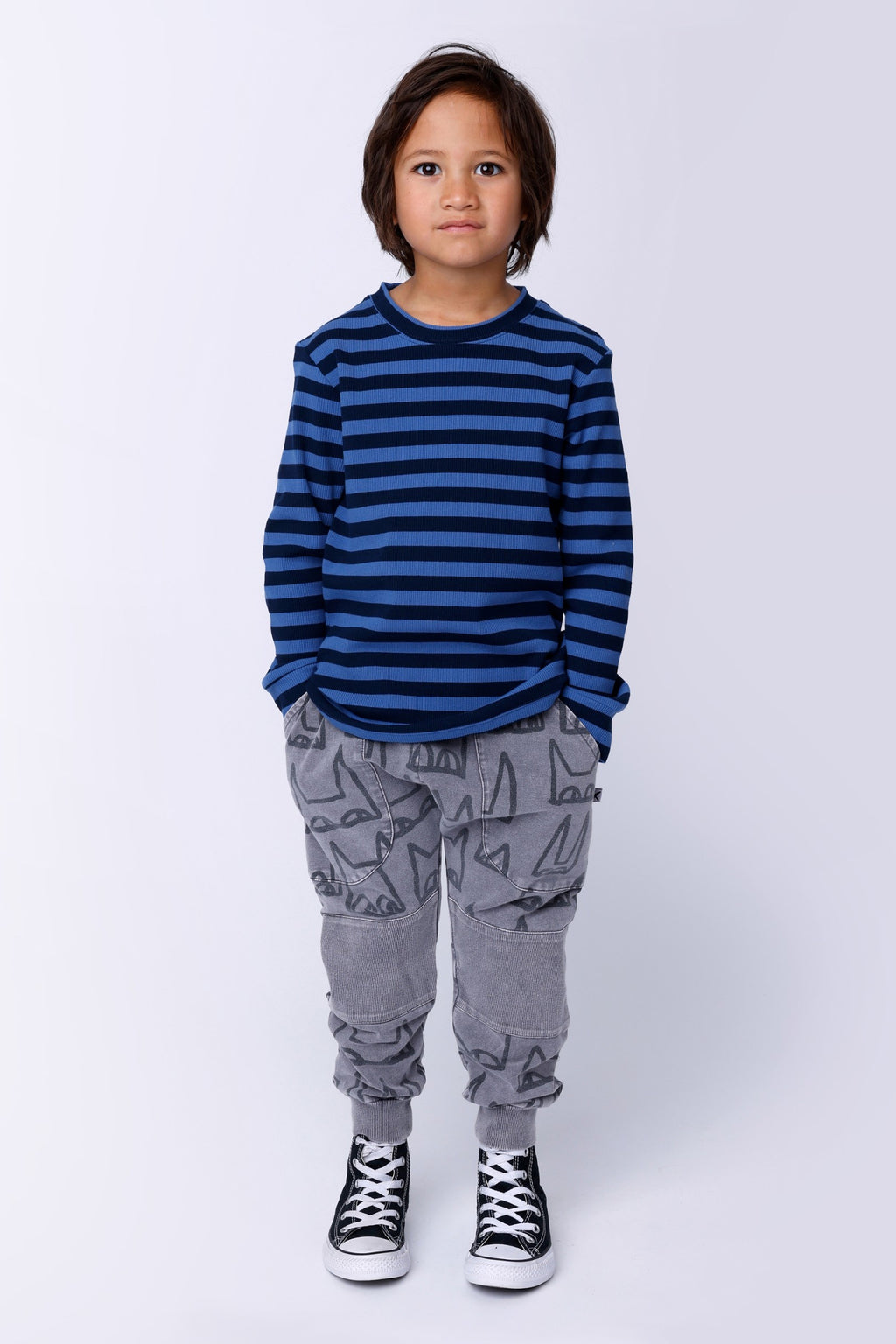 Masks Reinforced Trackies - Grey Wash