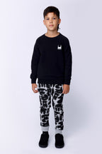 Shapes Furry Trackies - Grey Marle