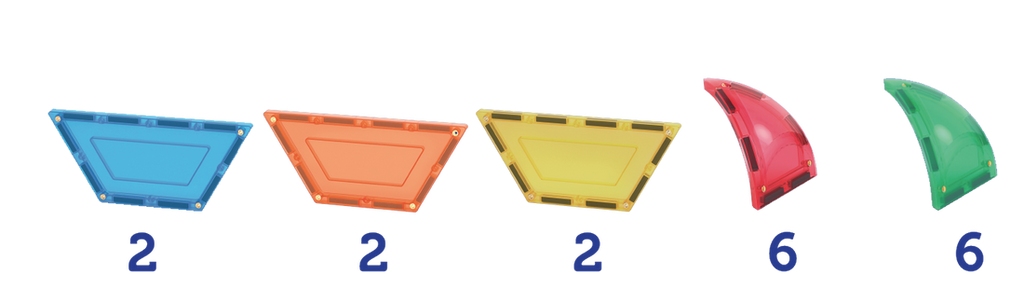18 Piece Dome Tiles Set