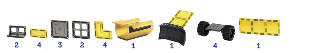 22 Piece Mega Earth Movers