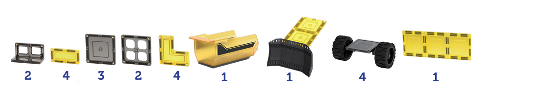 22 Piece Mega Earth Movers