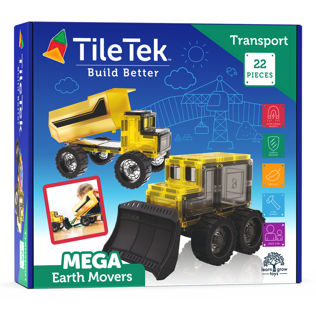 22 Piece Mega Earth Movers