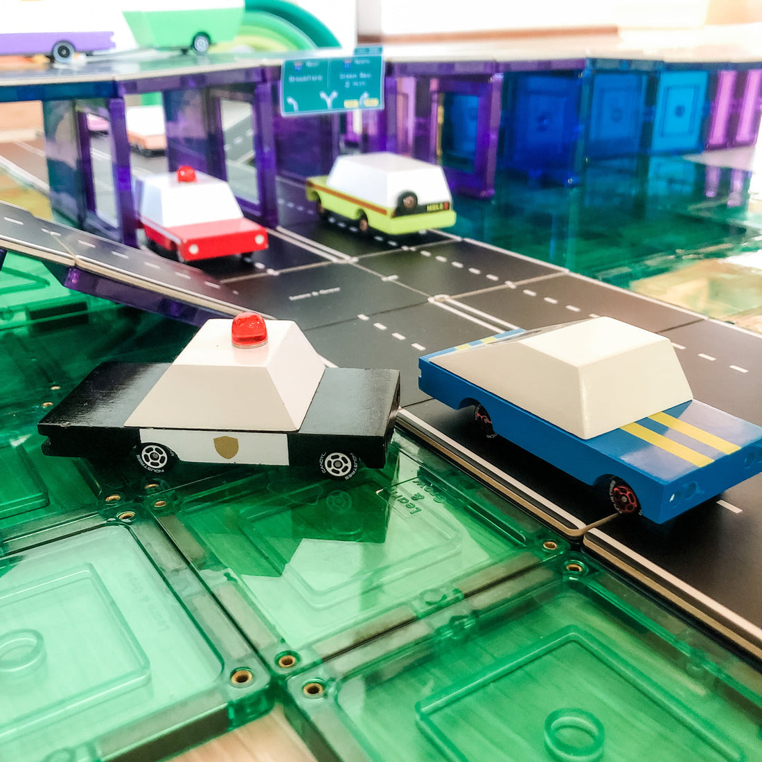 40 Piece Tile Topper - Road Pack