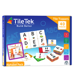 40 Piece Tile Topper - Alphabet Upper Case Pack