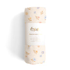 Organic Muslin Wrap - Meadow