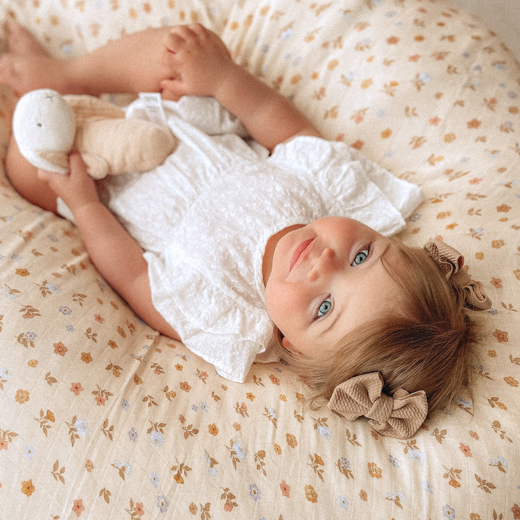 Fox & Fallow Organic Muslin Wrap - Meadow