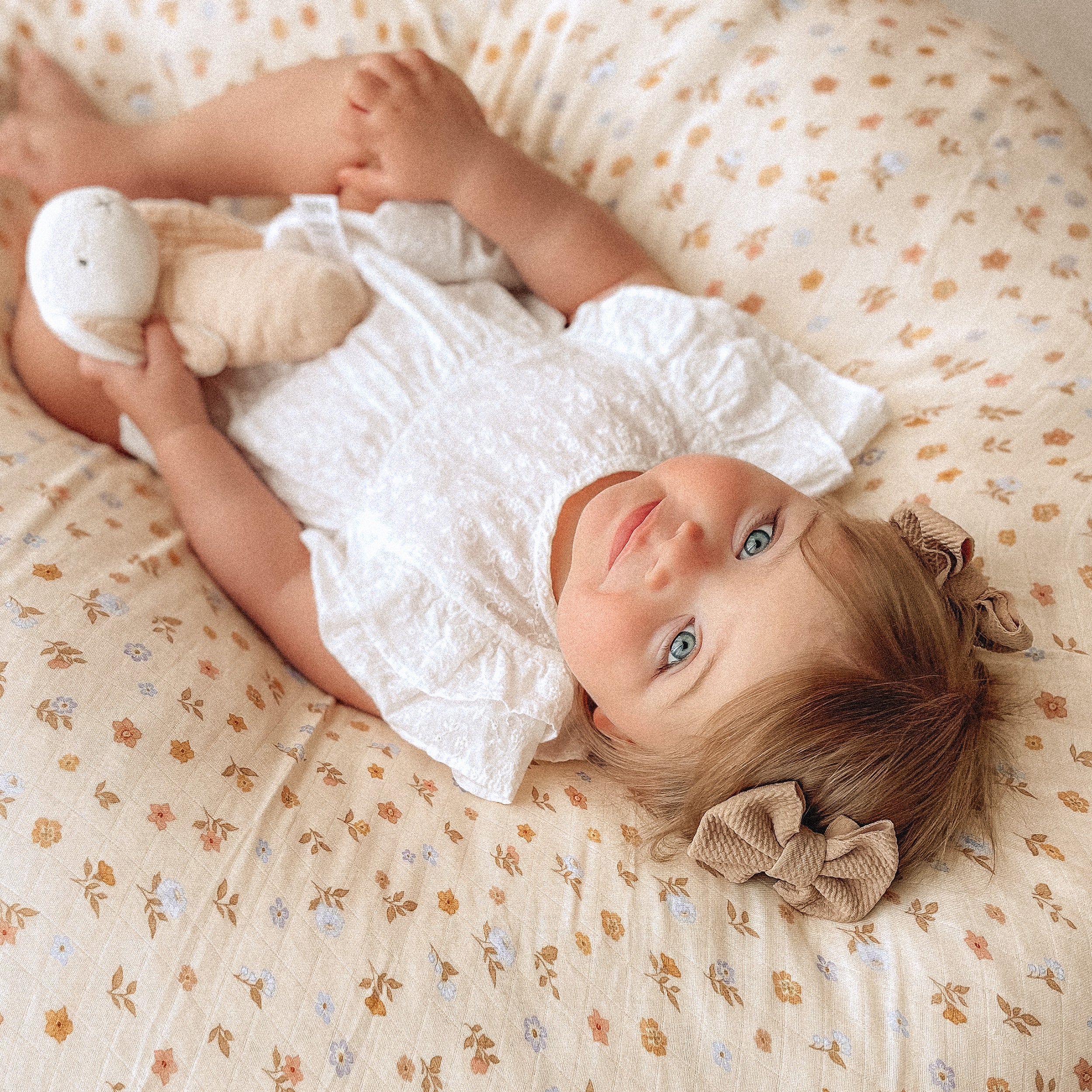 Fox & Fallow Organic Muslin Wrap - Meadow