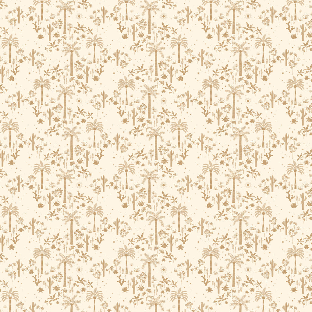 Fox & Fallow Organic Muslin Wrap - Desert Palms