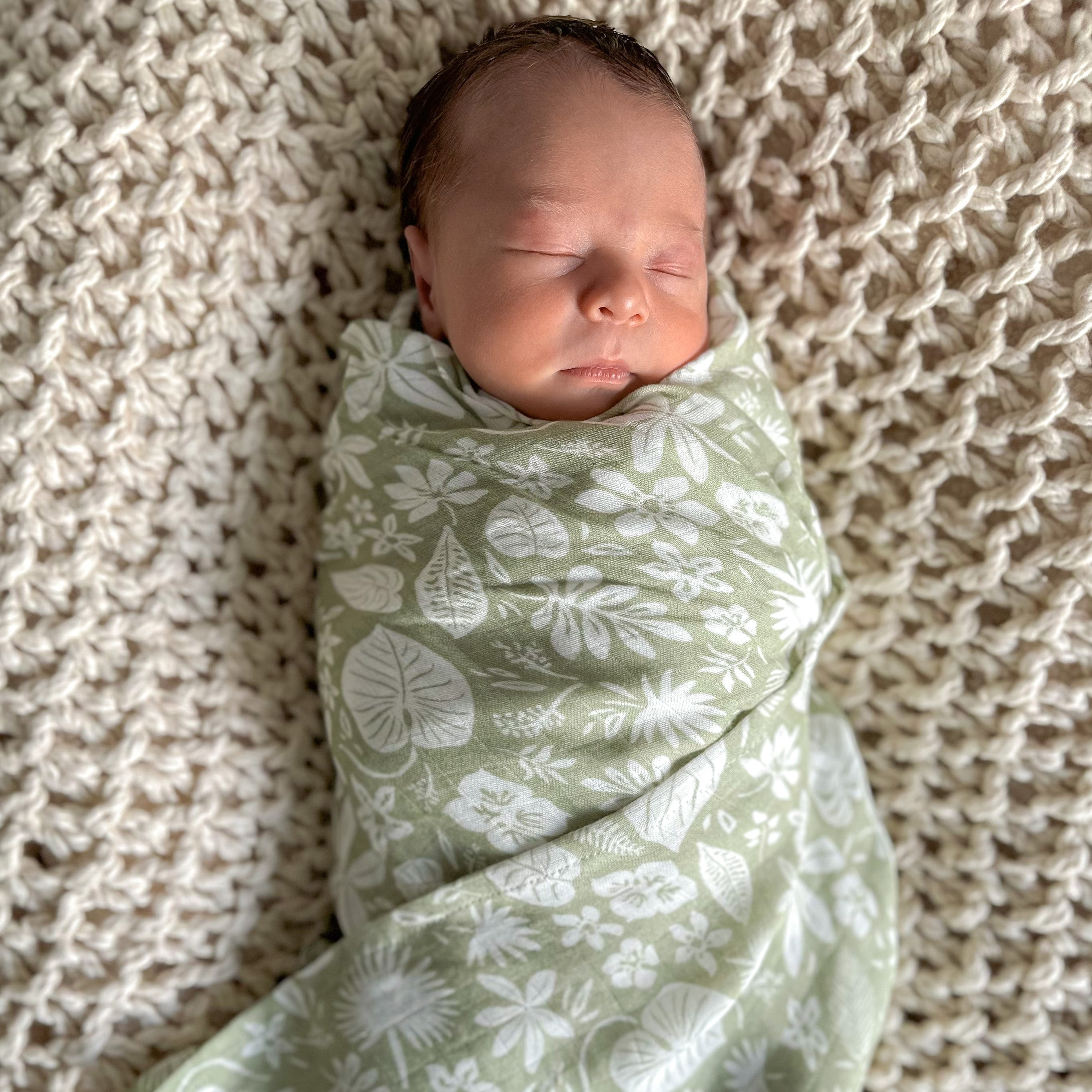 Fox & Fallow Organic Muslin Wrap - Zanzibar