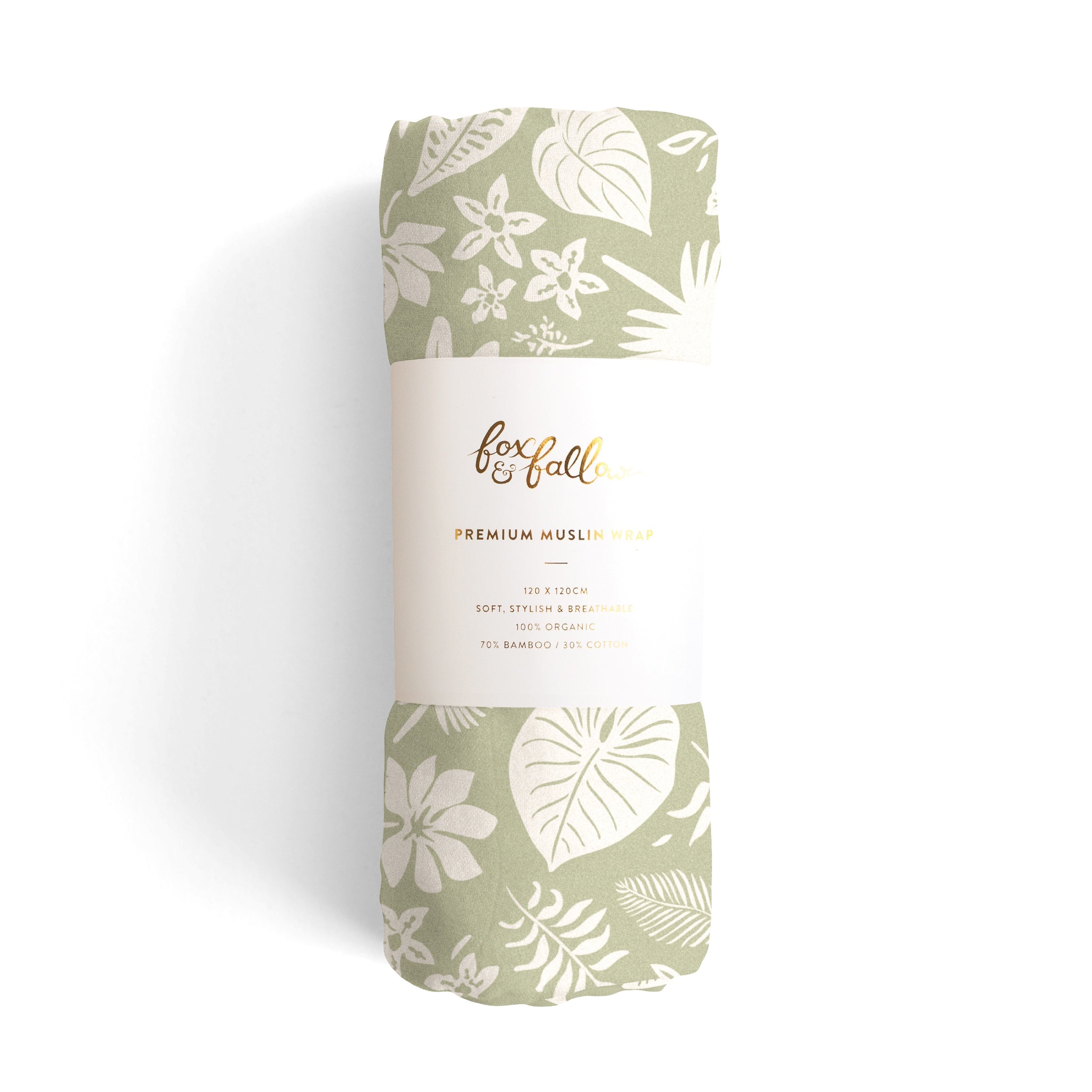 Fox & Fallow Organic Muslin Wrap - Zanzibar