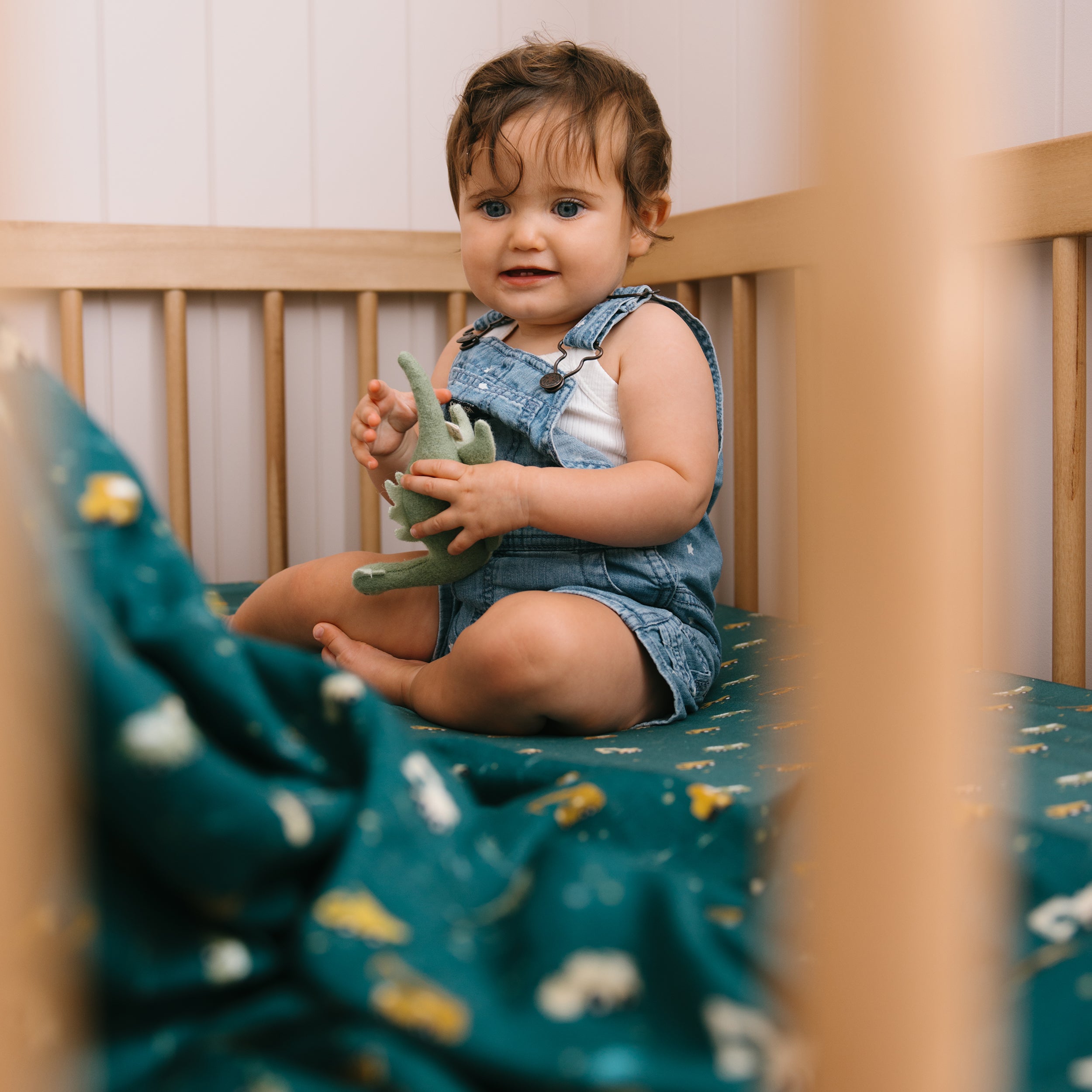 Fox & Fallow Organic Muslin Wrap - Trucks