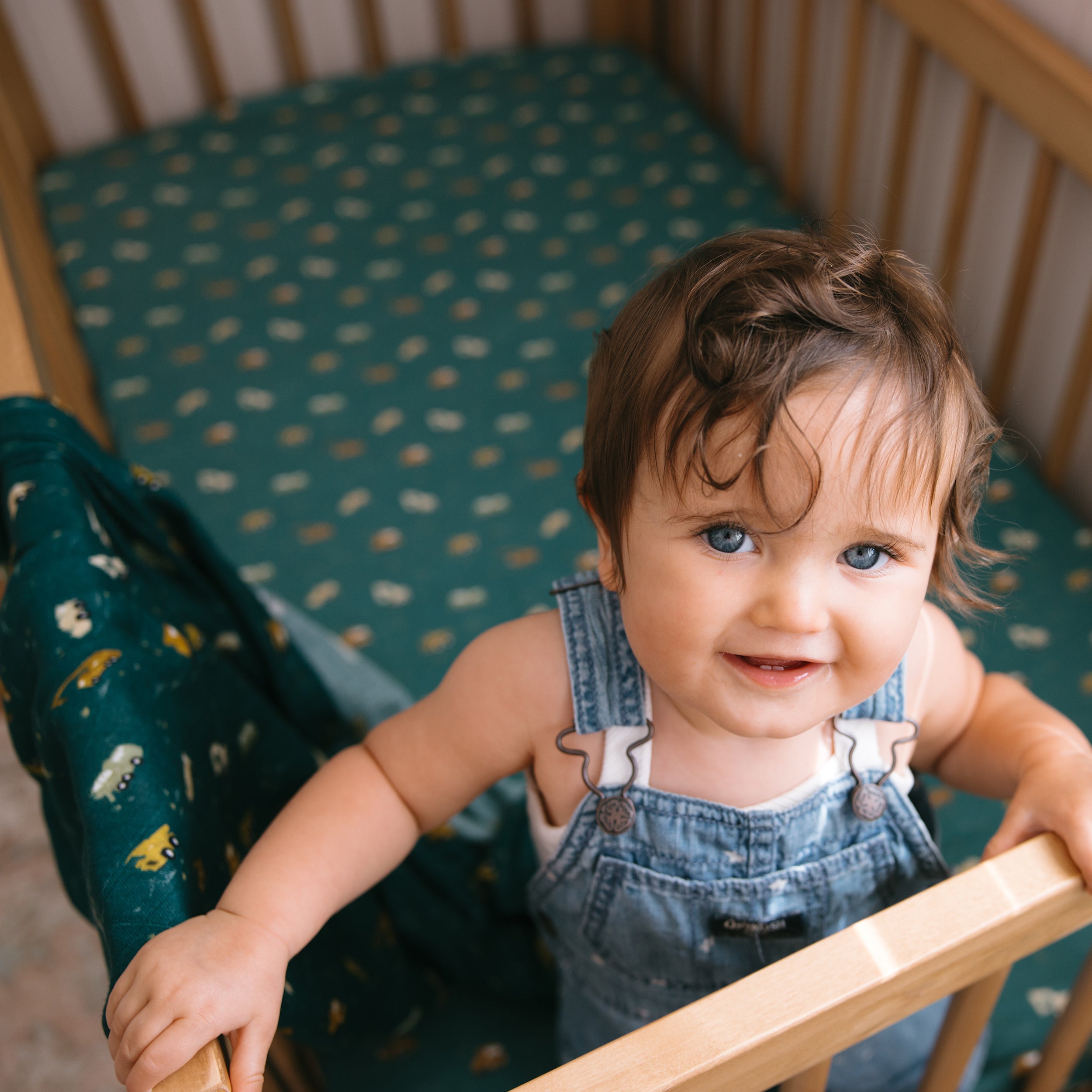 Fox & Fallow Organic Muslin Wrap - Trucks