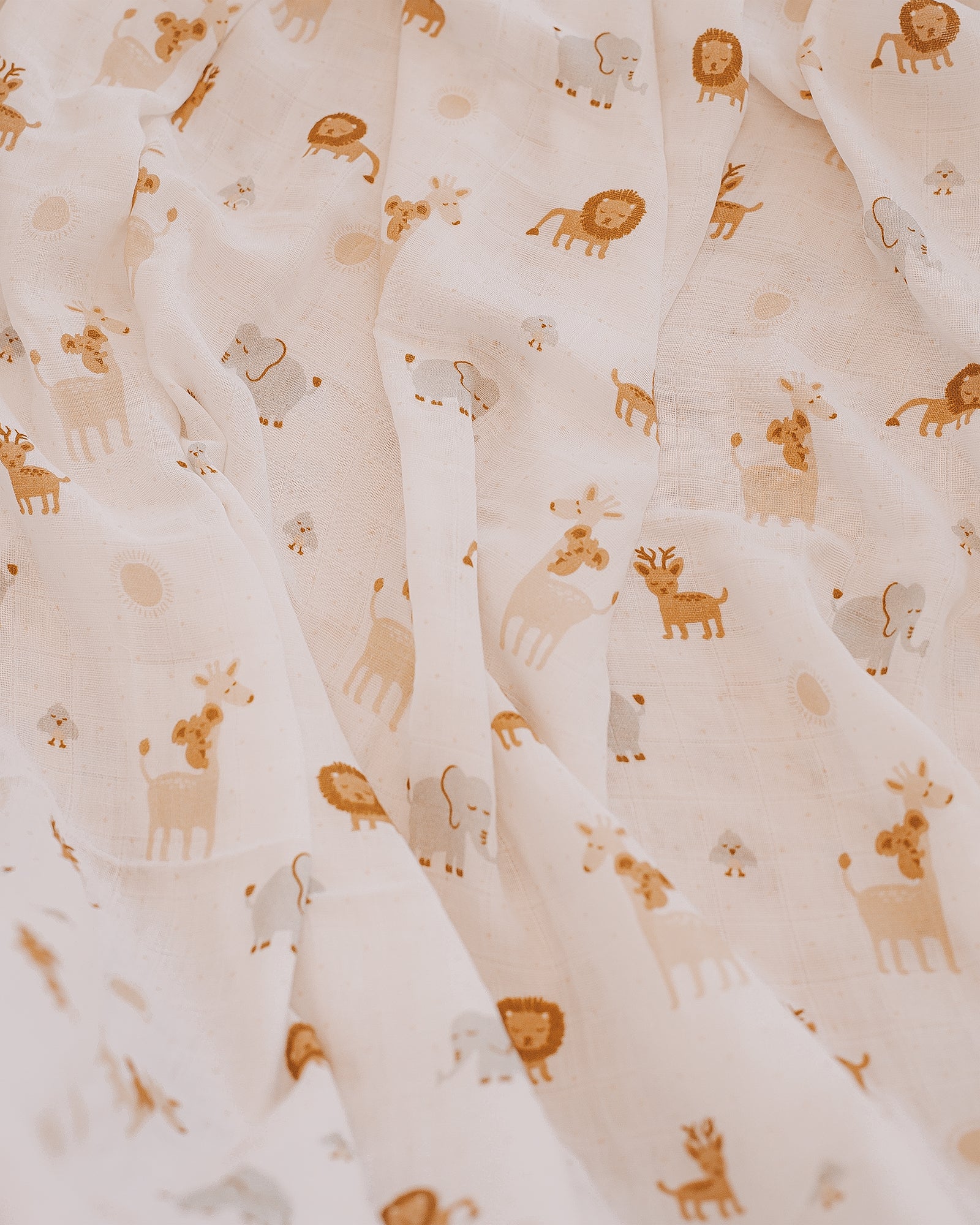 Fox & Fallow Organic Muslin Wrap - Welcome Party