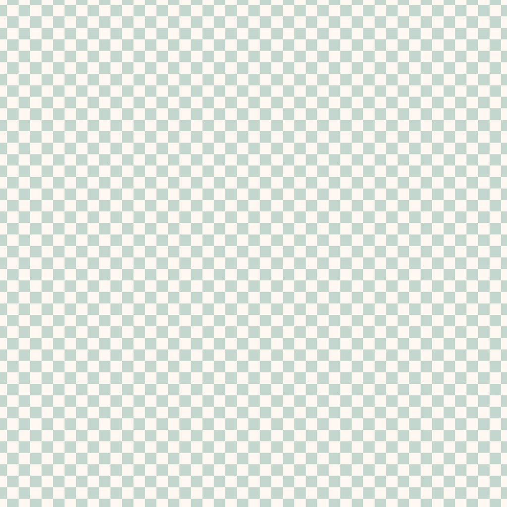 Fox & Fallow Organic Muslin Wrap - Sage Check