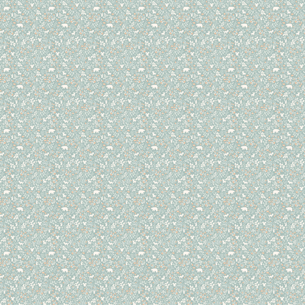 Fox & Fallow Organic Muslin Wrap - Forest Friends Sage