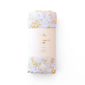 Organic Muslin Wrap - Delphinium