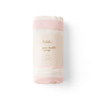 Organic Muslin Wrap - Petal Stripe