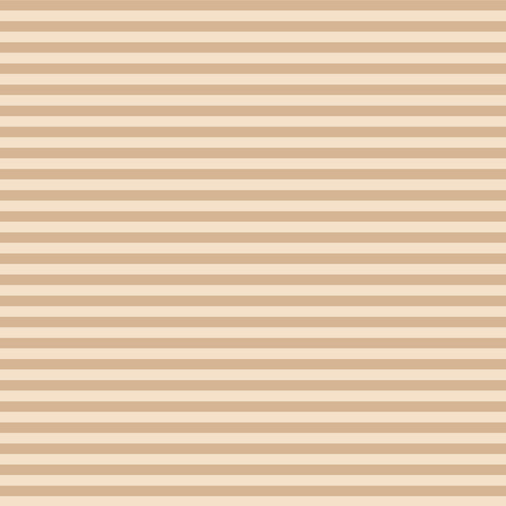 Fox & Fallow Organic Muslin Wrap - Coffee Stripe