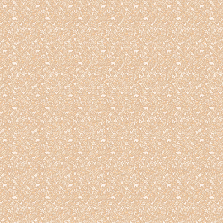 Fox & Fallow Organic Muslin Wrap - Forest Friends Caramel