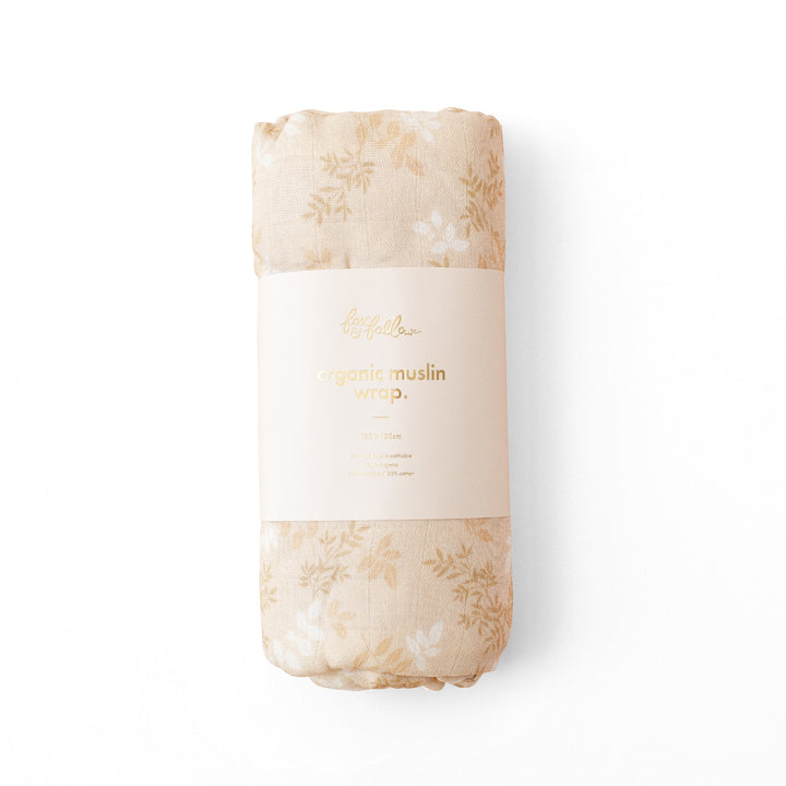 Fox & Fallow Organic Muslin Wrap - Cedarwood