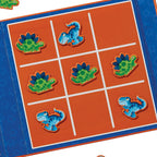 Magnetic Game - Tic Tac Toe and Checkers - Dino