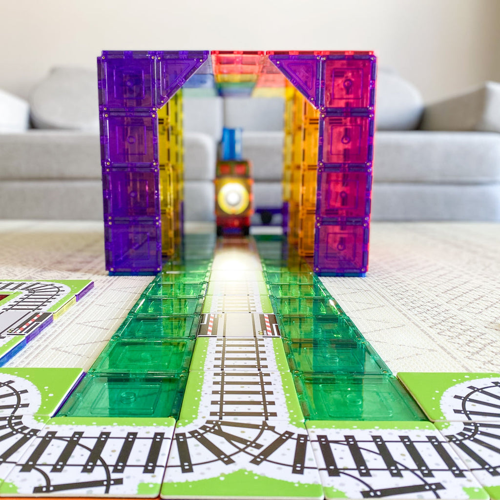 36 Piece Tile Topper - Train Pack